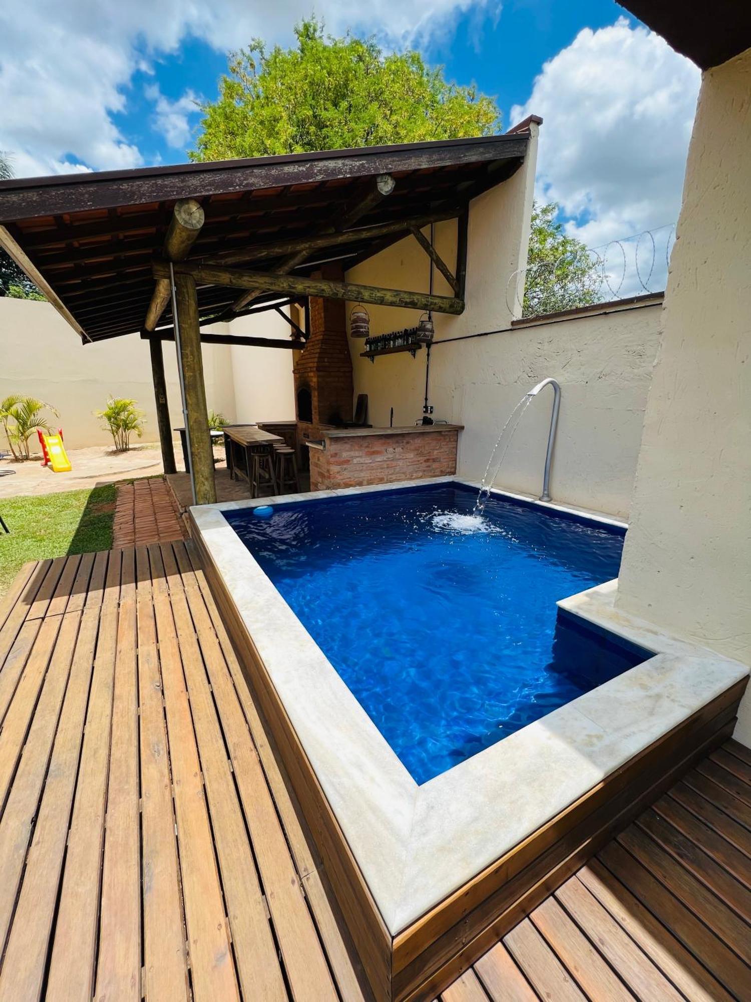 Espaco Ranchao Com Piscina Em Sao Pedro - Sp 外观 照片