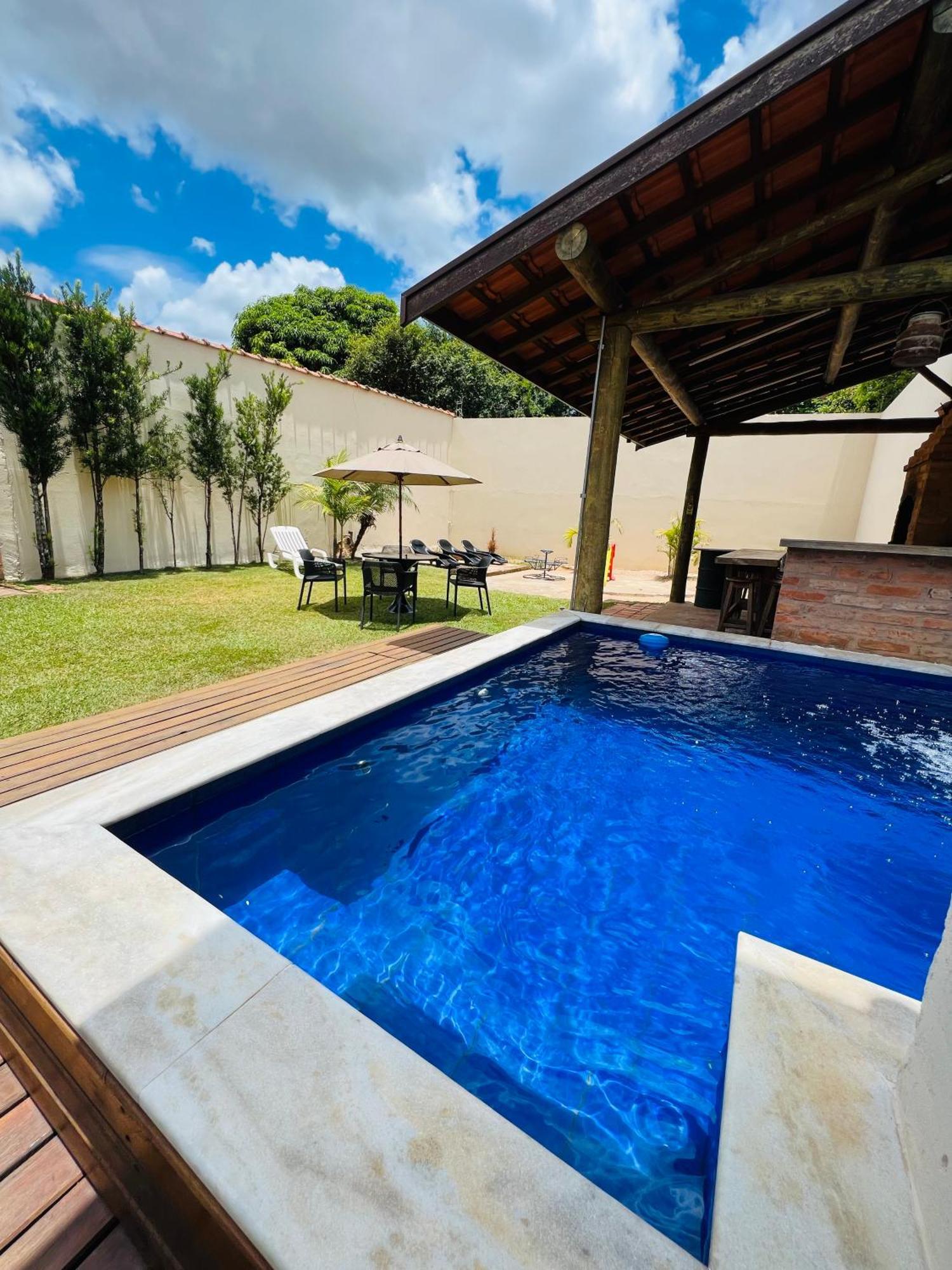 Espaco Ranchao Com Piscina Em Sao Pedro - Sp 外观 照片