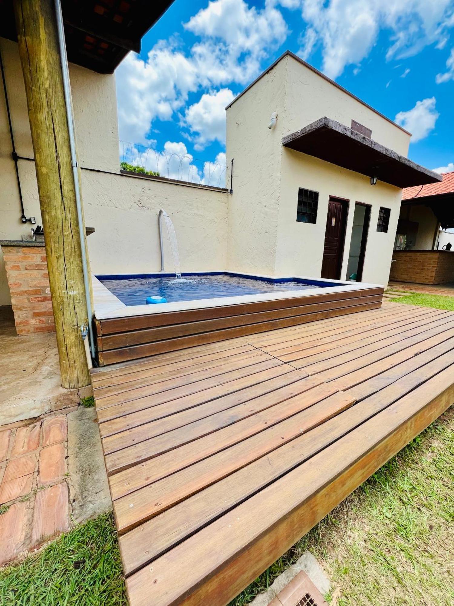 Espaco Ranchao Com Piscina Em Sao Pedro - Sp 外观 照片