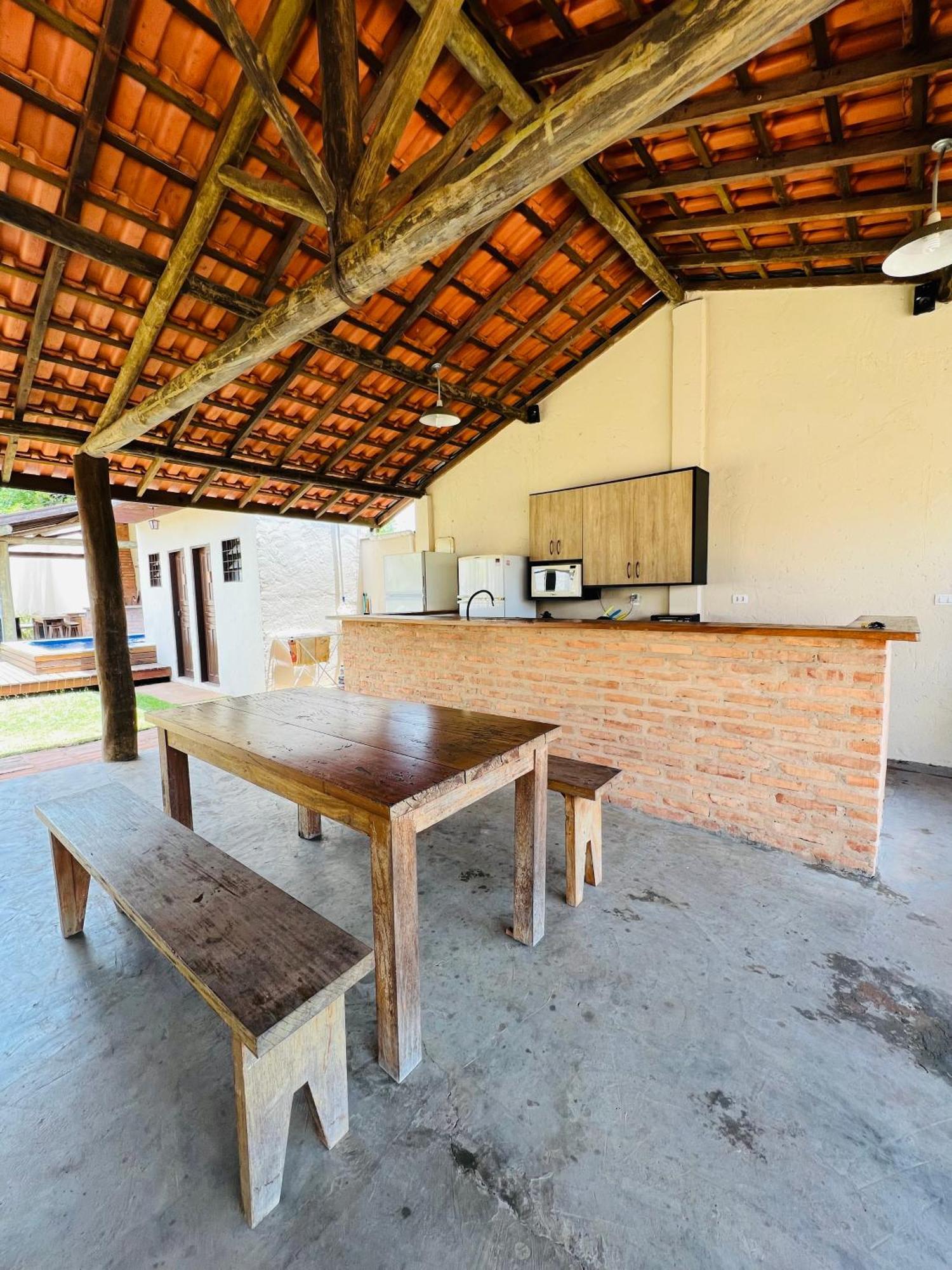Espaco Ranchao Com Piscina Em Sao Pedro - Sp 外观 照片
